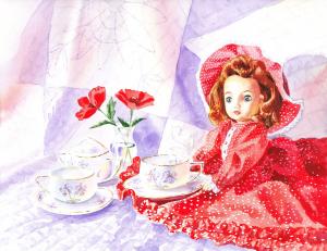 Doll At The Tea Party