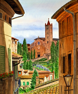 Bestselling Siena Italy Painting News